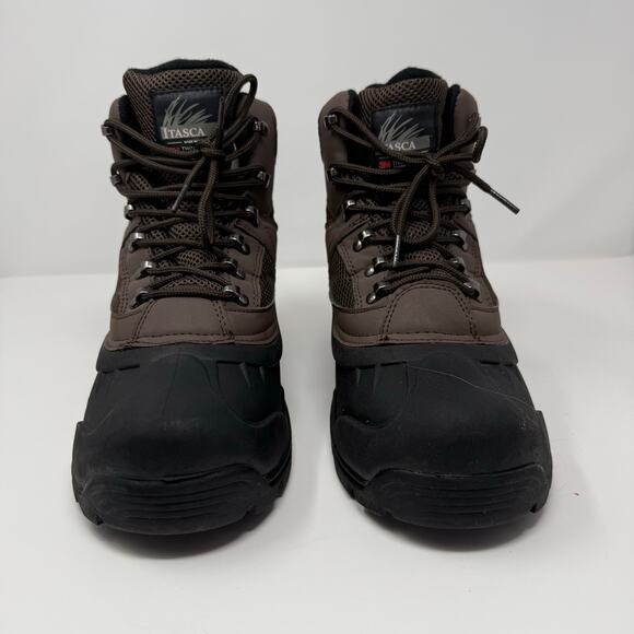 Itasca Boots Men's Size 10 Brown 3M Thinsulate Waterproof Outsole Base Insulated - Picture 4 of 12